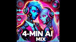 4-Minute AI Trap Rock Rap Mix | Original Soundscapes by Iffu Kou