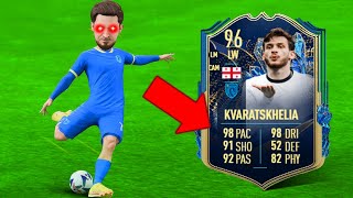 96 TOTS Kvaratskhelia is INSANE!