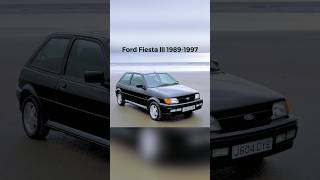 The evolution of the Ford Fiesta body! #short #shorts #car #evolution #machine #ford #fiesta