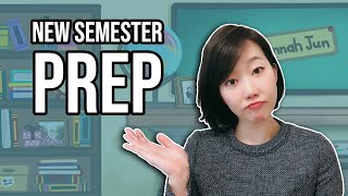 📚 New semester prep for grad school [ft. tips on getting ready!]