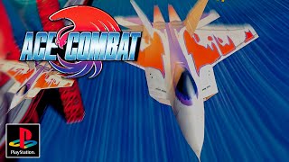 Ace Combat - All Missions LONGPLAY NO COMMENTARY [Playstation] 4K