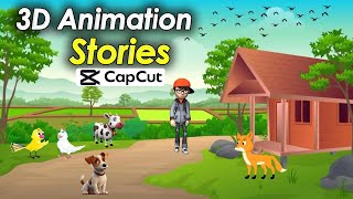 How To Create 3D Animated Cartoon Stories Video In CapCut