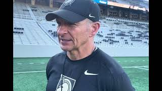 Jeff Monken | 2024 Army Football Preseason First Scrimmage