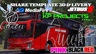 Share Template 3D Livery Jb5 New KP Projects Max Queen Trans