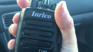 Testing Inrico T199 with Zello/IRN