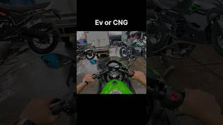 Ev or CNG #bikes #motorcycle