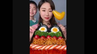 ASMR, MUKBANG EATING, SATISFYING SOUNDS BEFORE SLEEP