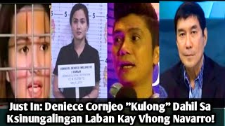 Breaking News! Deniece Cornjeo Kulong Dahil Sa Ksinungalingan Laban Kay Vhong Navarro! Latest UPDATE