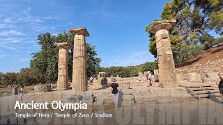 [4K] Greece - Ancient Olympia 그리스 올림피아 고고 유적