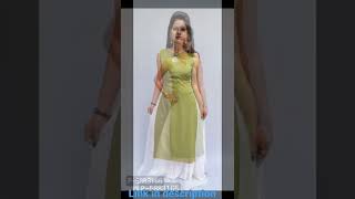 Simple And Elegant Crepe Solid Straight Kurti Palazzo Set #shorts #viral #video