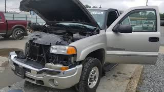 AC1445  2005 GMC SIERRA 2500 6.6L LLY DURAMAX DIESEL ENGINE OKAUTOPARTSMS