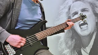 Megadeth - The Disintegrators (bass cover) [tabs in description]