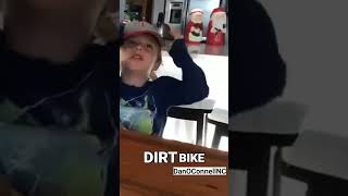 "Wild and exciting Christmas wish list! I want an off-road motorcycle!"