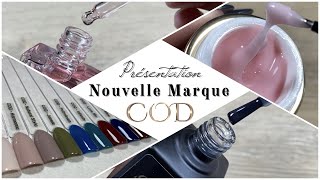 Je teste une NOUVELLE MARQUE - Présentation Nouvelle Marque COD NAIL SYSTEM