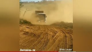 Scania botando pressão na subida !!