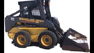 NEW HOLLAND LS160 LS170 SKID STEER SERVICE REPAIR MANUAL