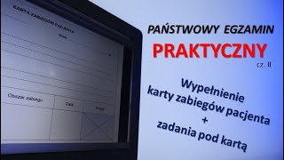 KTM odc. 18 - KARTA ZABIEGOWA PACJENTA Egzamin Państwowy technik masażysta cz.II (grzbiet)