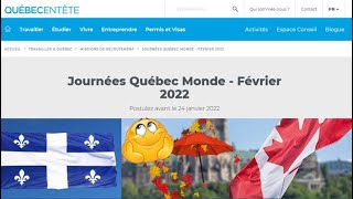 Le Québec recrute à travers le monde | Journée Québec Monde | offres d'emploi au Canada