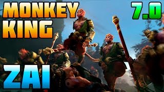 EG Zai Monkey King Gameplay - NEW Patch 7.00 - Dota 2