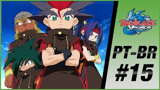 BEYBLADE VFORCE PT-BR EPISÓDIO 15: MOSTREM-ME AS FERAS BIT!