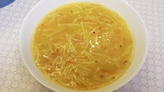 اسرع واطيب شوربة 🥣ومكونات متوفرة  بكل منزل وطعم رهيب