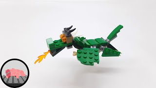 Build a LEGO Mini Dragon (31058 Alternative Build)