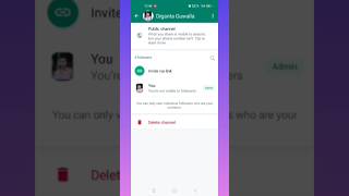 WhatsApp Channel Delete কেনেকৈ কৰিব Shorts || How To Permanently Delete WhatsApp Channel 2023 Shorts