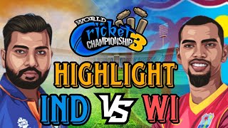 WCC3 India vs West Indies World Cup highlight