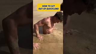 How to get out of quicksand #factsdaily #factshorts #uniqueshorts #tutorial