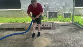 Concrete hepa vacuum clean storm 20240510