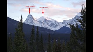 White Pyramid - Apr 2, 2019-Banff National Park-Doug Lutz, Brandon Boulier, Natalia Frolova, and Tom