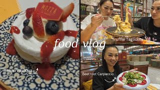 FOOD VLOG with SAS *Italian Mozza Restaurant Bangkok | JustSissi