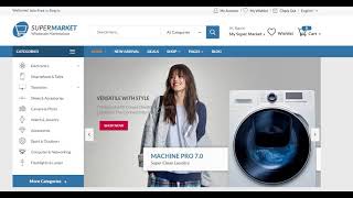 Free Responsive HTML5 E commerce