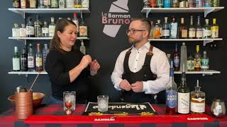 2 Cocktails avec le Gin Québécois Agricole au Foin de la distillerie Champ Libre avec Fanny Gauthier