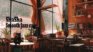 Cozy Coffee Shop ☕ Smooth Piano Jazz Music for Relaxing, Studying, Sleeping