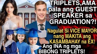 TRIPLETS, AMA ANG GUEST SPEAKER SA GRADUATION? NAGULAT SI VICE MAYOR NG MAKITA ANG KASAMBAHAY NA EX