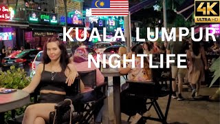 Kuala Lumpur, Malaysia 🇲🇾 Nightlife Walking Tour In 4k Ultra HD