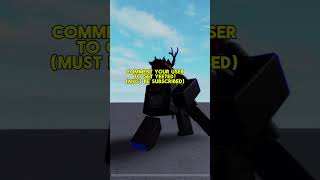 Comment Your Username+Subscribe=Yeeted #roblox #shorts