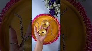 Day -3😍 || Rakshabandhan Special || Thali Decoration Idea 💡#shorts #fypシ゚viral #rakshabandhan #bhai