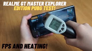 Realme GT Master Explorer Edition Pubg FPS and Heating Test!