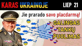 Liep 21: Elitiniai Ukrainiečių Šarvų Vienetai NUŠLUOJA Rusų Pozicijas! | Karas Ukrainoje Apžvalga