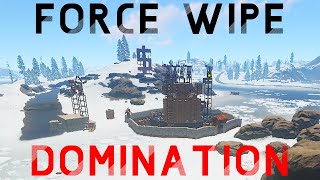 RUST | How we CONQUERED The Snow... | Force Wipe Online Raids