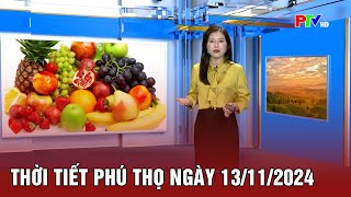 Thời tiết Phú Thọ ngày 12/11/2024 | Thời tiết Phú Thọ