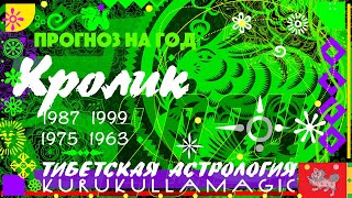 Кролики. 1987, 1999, 1975, 1963 год. Прогноз на 2024 год.