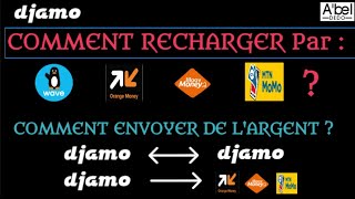 DJAMO: Comment recharger, transférer, et faire un dépôt vers Mobile Money ?