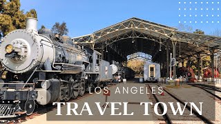 Travel Town Railroad in Griffith Park, Los Angeles