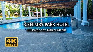 [4K] Century Park Hotel, Malate Manila | Walking Tour | Island Times