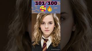 Minecraft: Rate Hermione Granger from 1 to 100 ?🥰🔥 #shorts