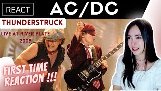 FIRST TIME Reacting to AC/DC - Thunderstruck (Live At River Plate, December 2009)