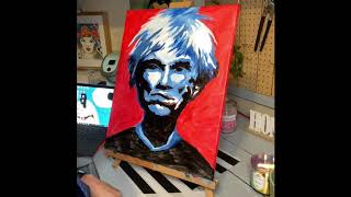 Andy Warhol Self Portrait Making